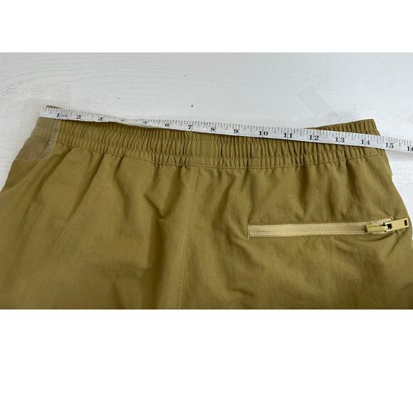 COS Swim Shorts Olive Green Elastic Waist Adjustable Straps Stretch Small - Picture 8 of 10